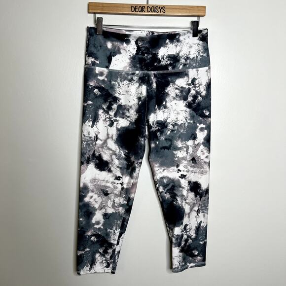 Marika Multicolored Abstract Patterned Ankle Leggings - Picture 5 of 5